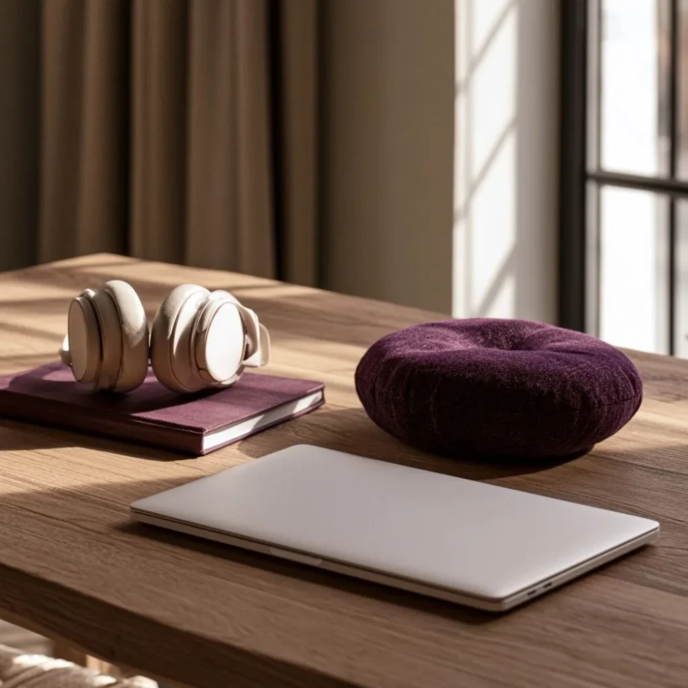 Casque, carnet, coussin et ordinateur représentant plusieurs formats d’initiation